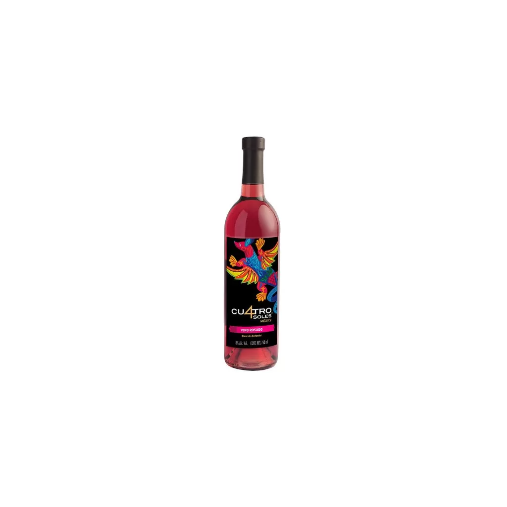 V. R. Cu4tro Soles Zinfandel 750ml.